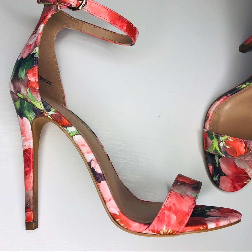 Floral heels